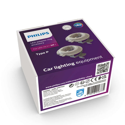 Adapter Ring Typ P passend zu H7 Philips PRO6000 LED (2 Stk.)
