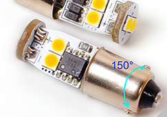 Standlicht LED Parking-light  H6W 12V 2.2W -Canbus weiss 6000K