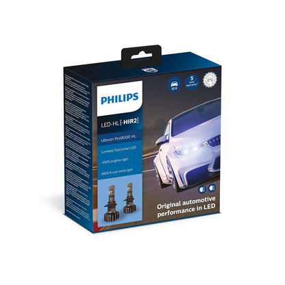 HIR2 (9012) LED Philips PRO9000 250% mehr Licht 12-24V